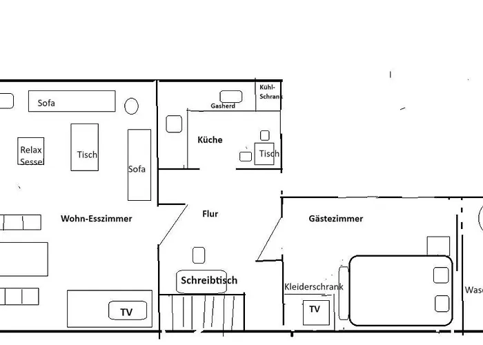 Hébergement de vacances Strauss Nahe Der Kyffhaeuser Therme